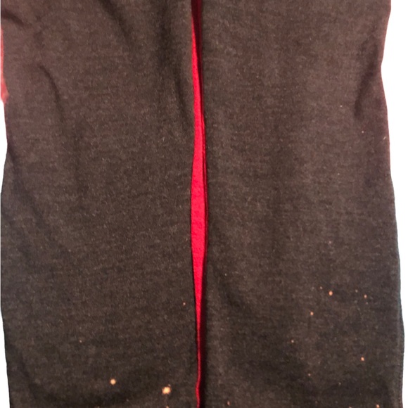 Not for sale. Victoria Secret Pink black and red leggings. Size M. - Picture 4 of 4